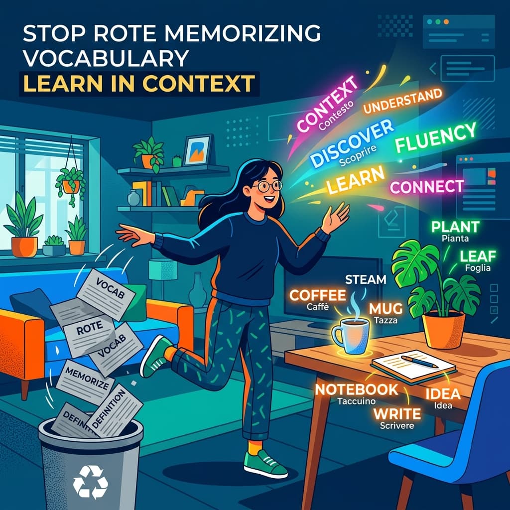 How do I memorize vocabulary quickly?